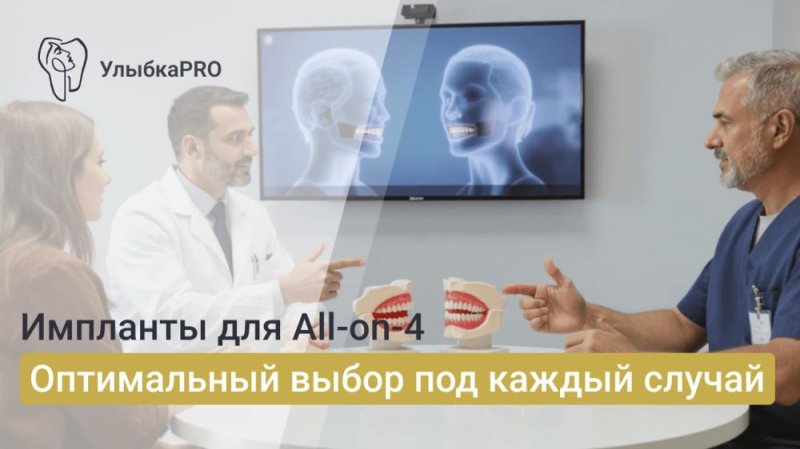 Какие импланты оптимальны для All-on-4