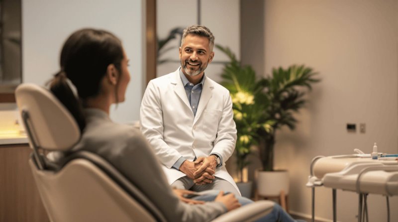 Первичная консультация стоматолога