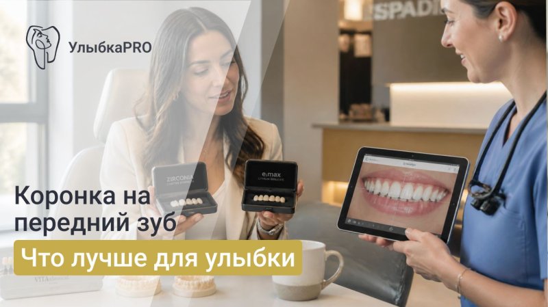 Коронки на передние зубы: какие лучше выбрать и в каких случаях