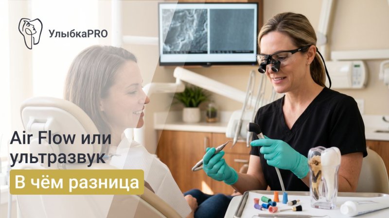 Air Flow или ультразвуковая чистка: что лучше и в чем разница
