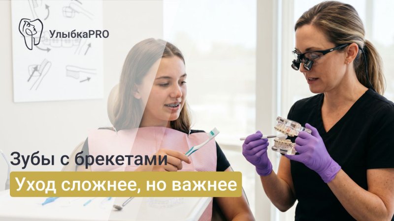 Как чистить зубы с брекетами: правильная гигиена и ошибки ухода