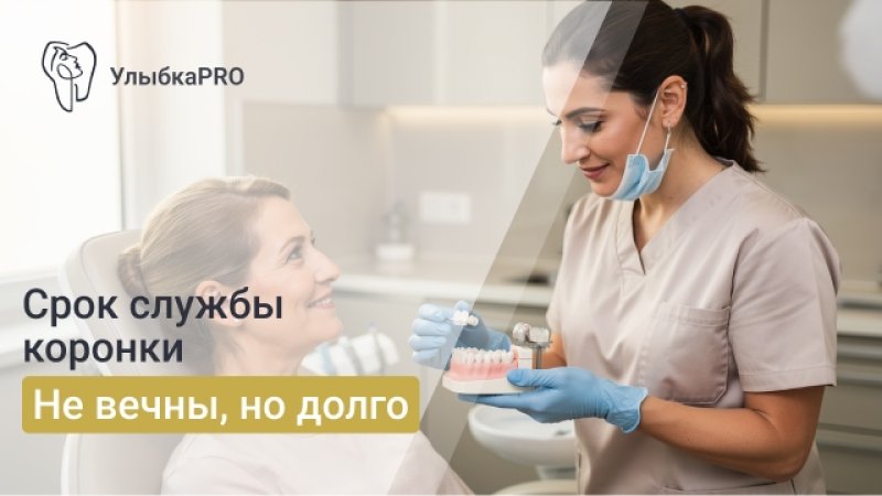 Сколько служат зубные коронки и как продлить срок службы